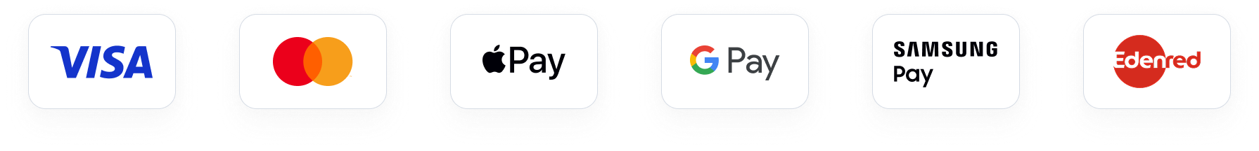 Solutions de paiement acceptées