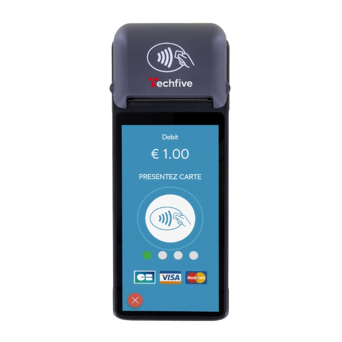 Caisse Mobile avec interface de paiement