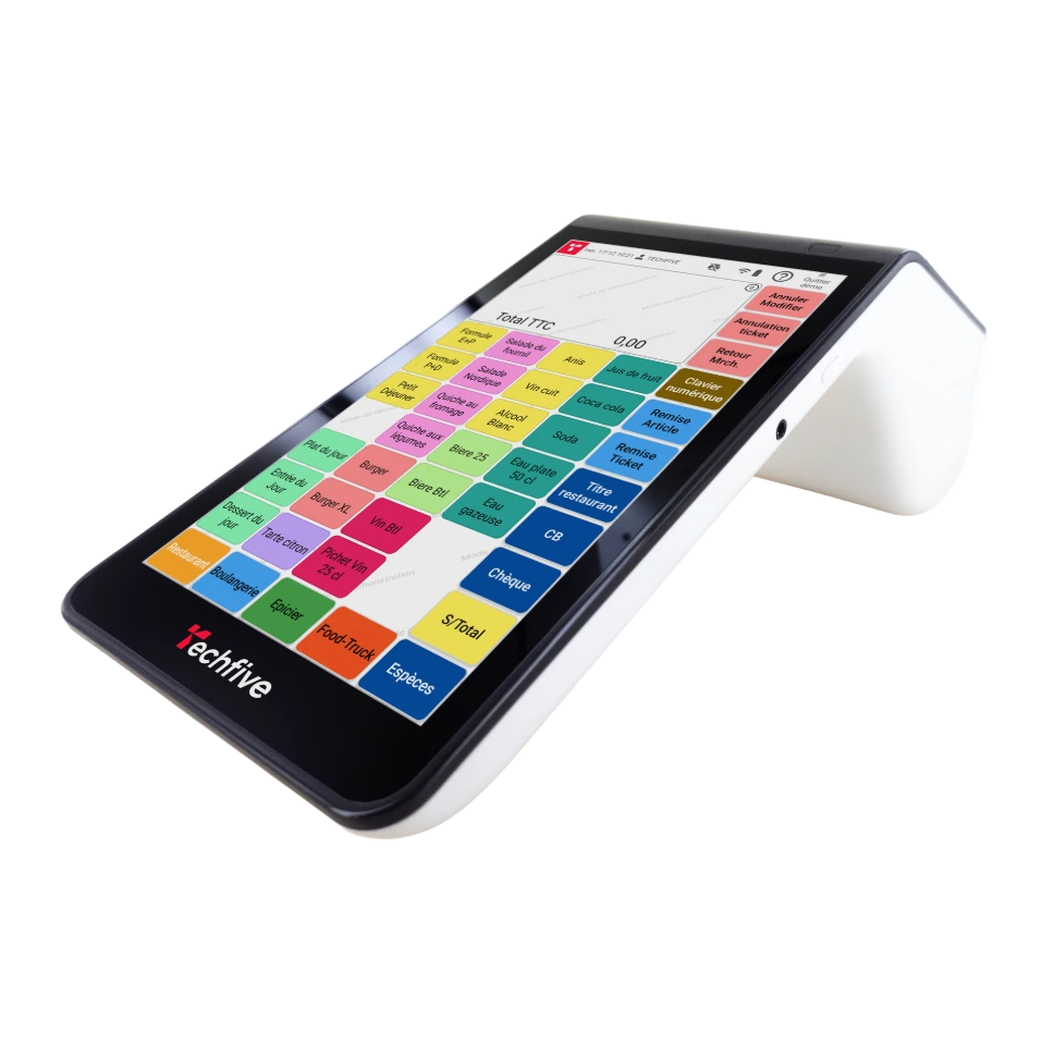 Caja registradora táctil 8'' ECR80