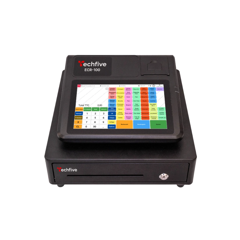 [NECR100T] Caja registradora ECR100 con cajón